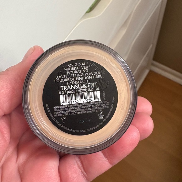 bareMinerals Original Mineral Veil loose powder, TRANSCENT, New Factory Sealed. - Picture 2 of 5